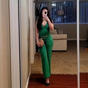 Green Jumpsuit